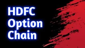 HDFC automated option chain