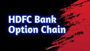 HDFC Bank automated option chain